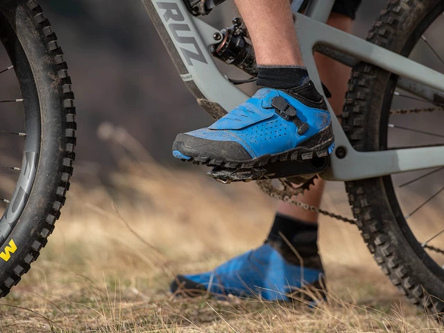 road-cycling shoes or mountain-biking shoes?