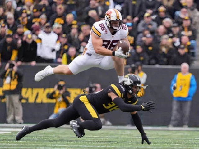 Iowa smashes Minnesota 41-3 in Floyd of Rosedale rivalry